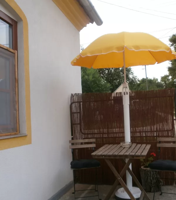 Ninszianna Apartman - kiülő, dohányzó